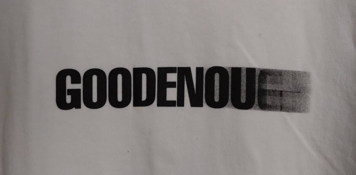 試着のみ 白 Lサイズ GOODENOUGH MOTION LOGO TEE グッドイナフ モーションロゴ Tシャツ_画像3