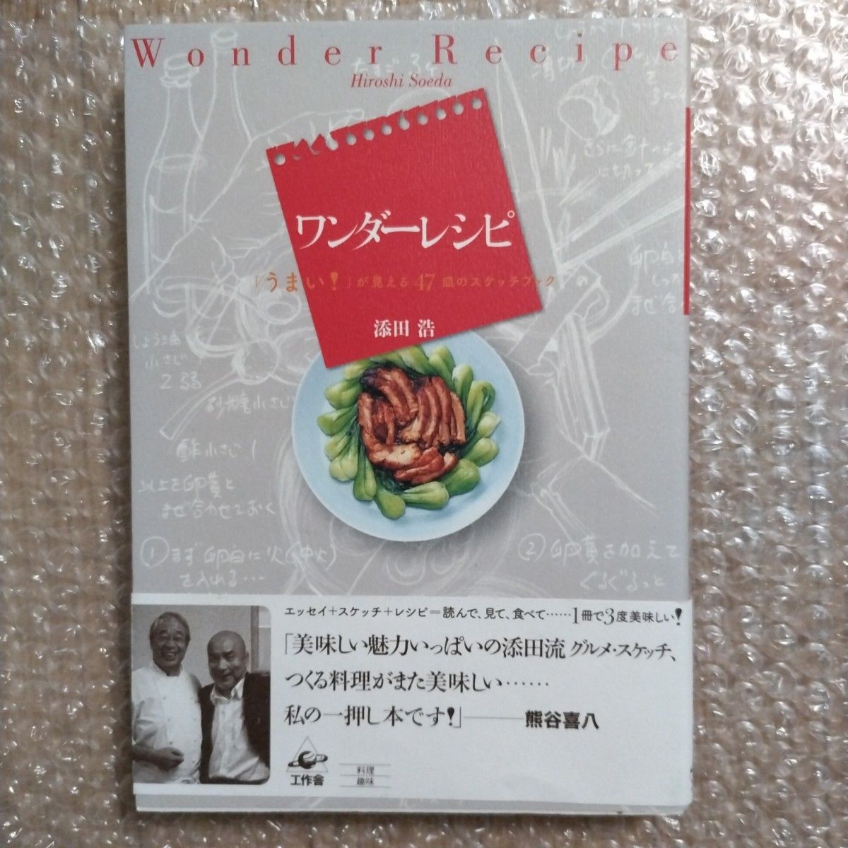 ワンダーレシピ　「うまい！」が見える４７皿のスケッチブック 添田浩／著