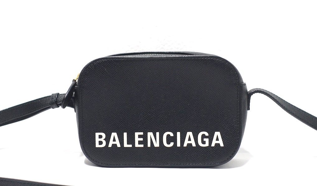 19SS обычная цена 14 десять тысяч прекрасный товар BALENCIAGA Balenciaga vi ru камера сумка XS Cross сумка "body" 558171 чёрная кожа сумка на плечо 