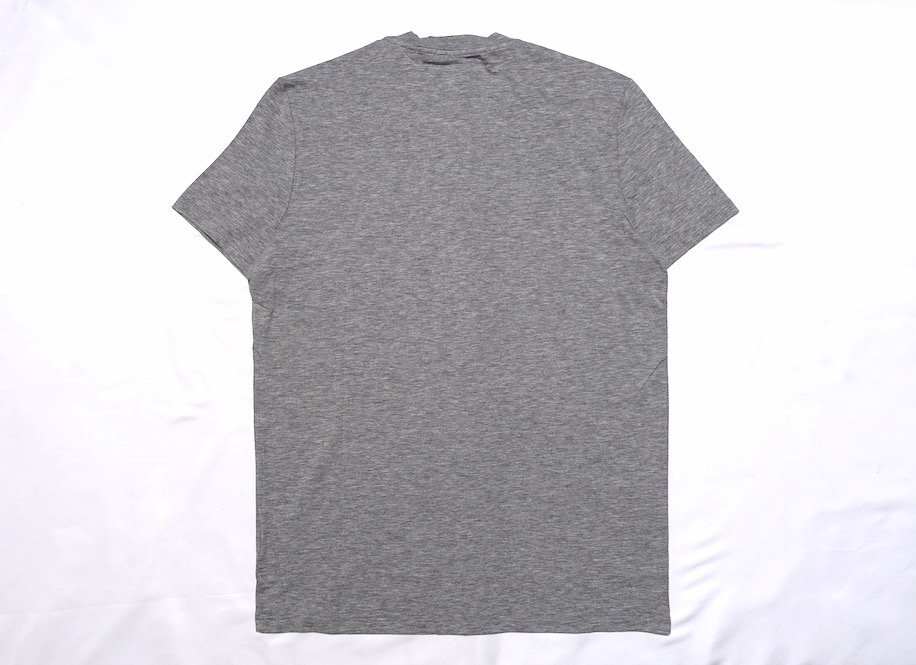 23AW 新品同様 未使用 TOM FORD トムフォード ロゴ クルーネック Tシャツ B4M08-141 ストレッチコットンモダール グレー メンズ M 半袖_画像5