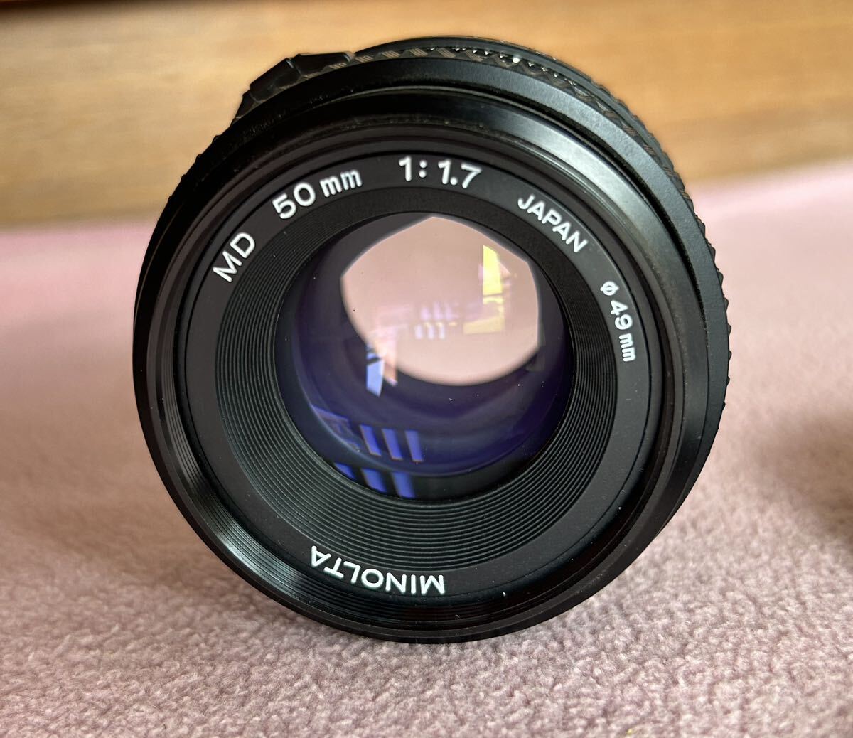 MINOLTA MD 50mm 1:1.7☆中古品_画像3