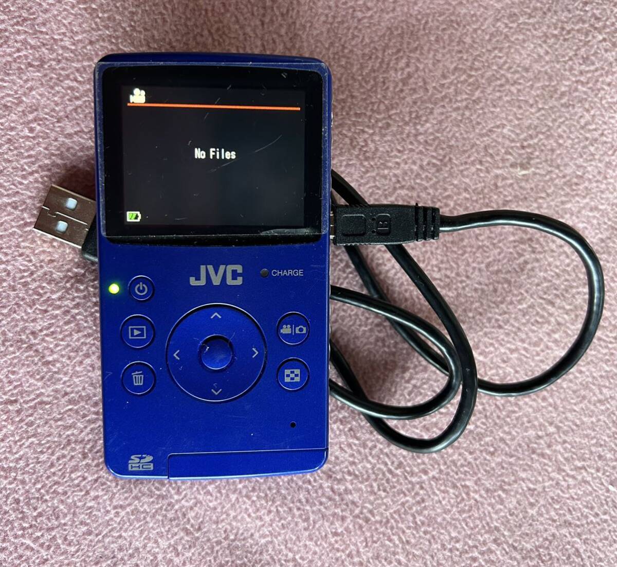 JVC HDメモリーカメラ GC-FM1A☆中古動作品の画像2