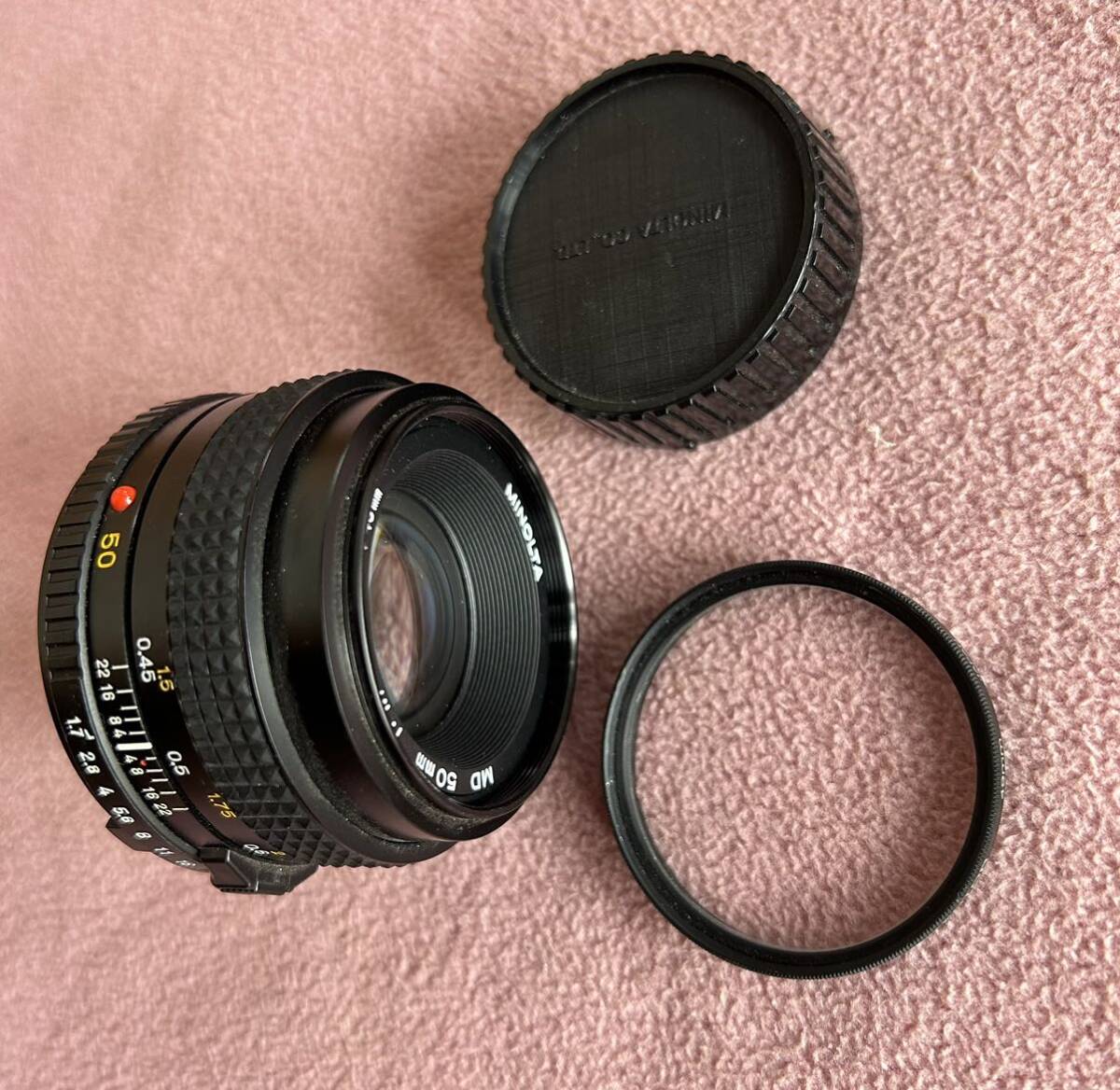 MINOLTA MD 50mm 1:1.7☆中古品_画像2