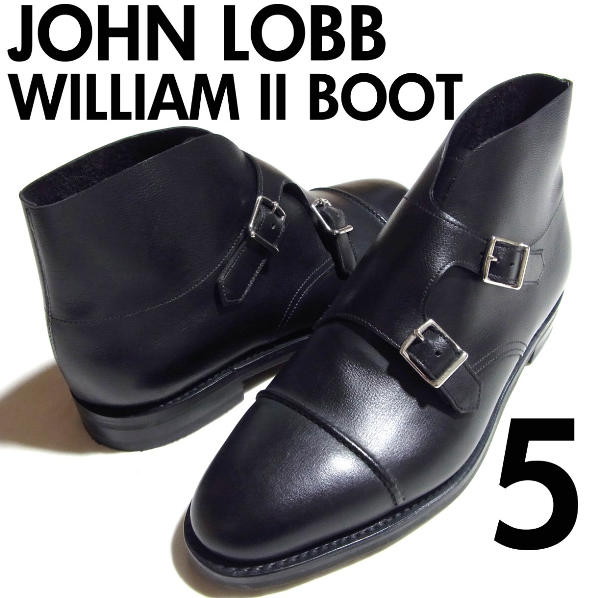 未使用 JOHN LOBB ジョンロブ WILLIAM Ⅱ BOOT ウィリアム 2 未使用 JOHN LOBB ジョンロブ WILLIAM Ⅱ BOOT ウィリアム 2