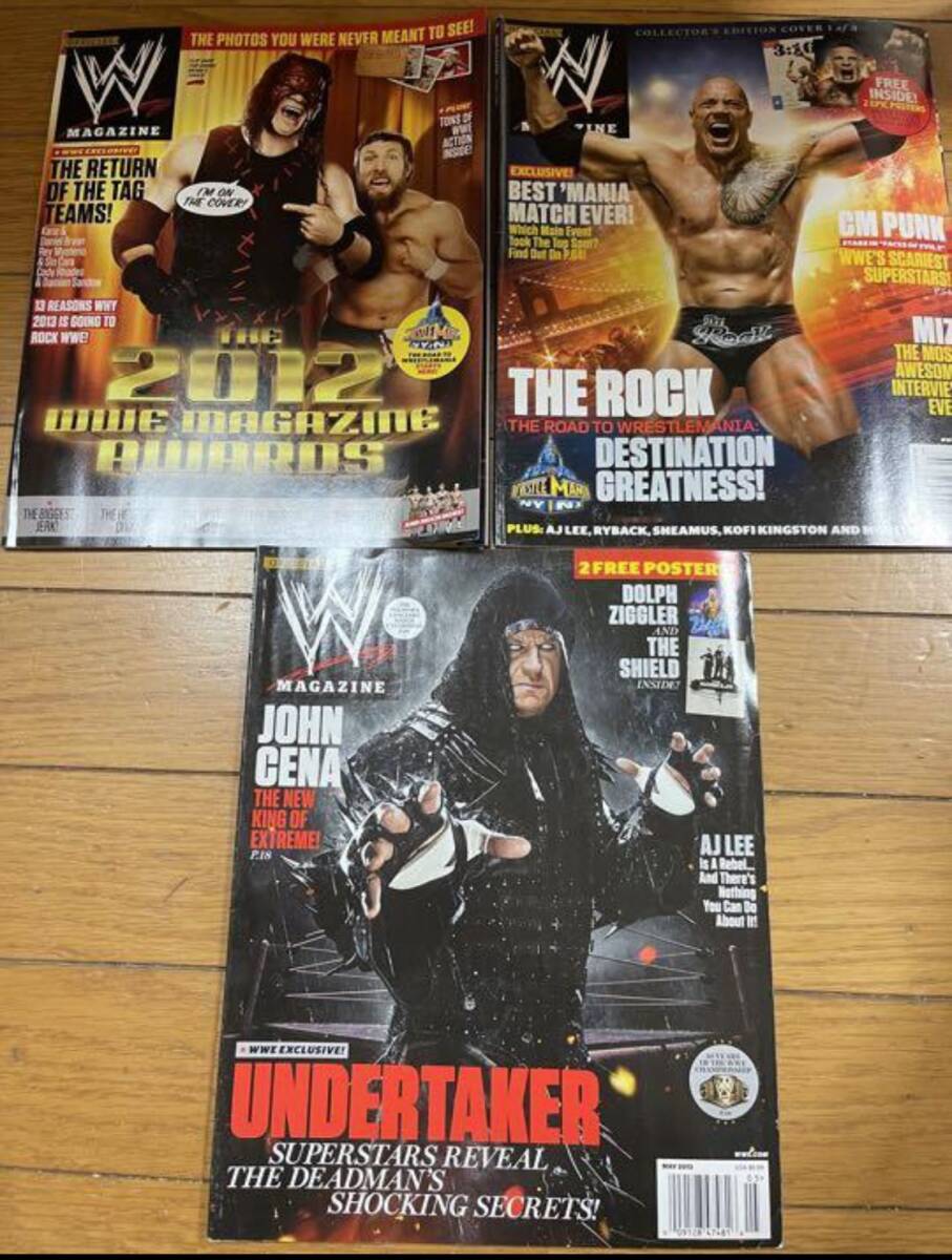 WWE マガジン３冊セット　４_画像1