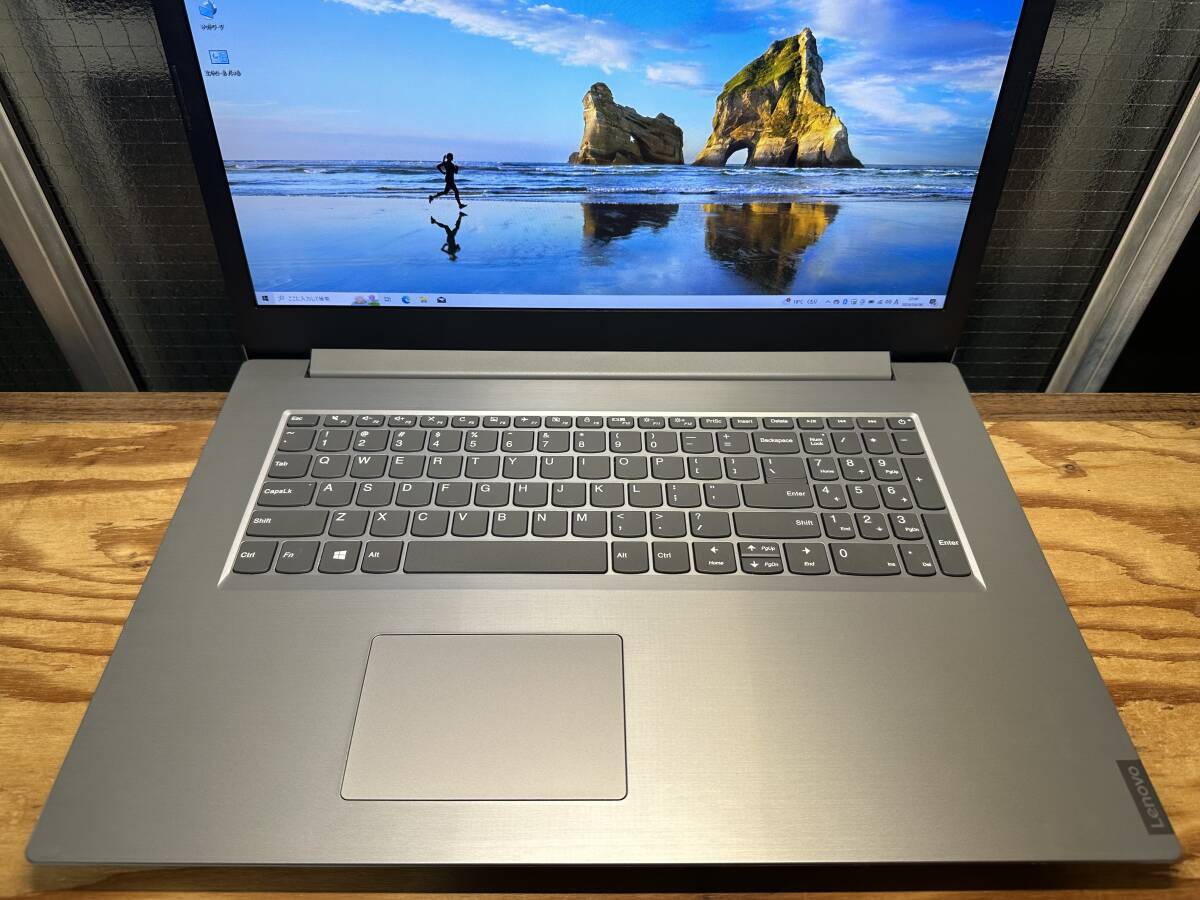 極速SSD搭載 WIN10 LENOVO IDEAPAD L340 17IWL Core i5 8256U 1.80GHz 16G 256G+500G UHD620 OFFICE 2021搭載 東京発送_画像7