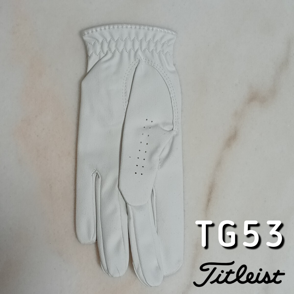 ゴルフグローブ TG53 23cm 白 3枚 タイトリスト プロフェッショナルテック PROFESSIONAL TECH　Titleist_画像5