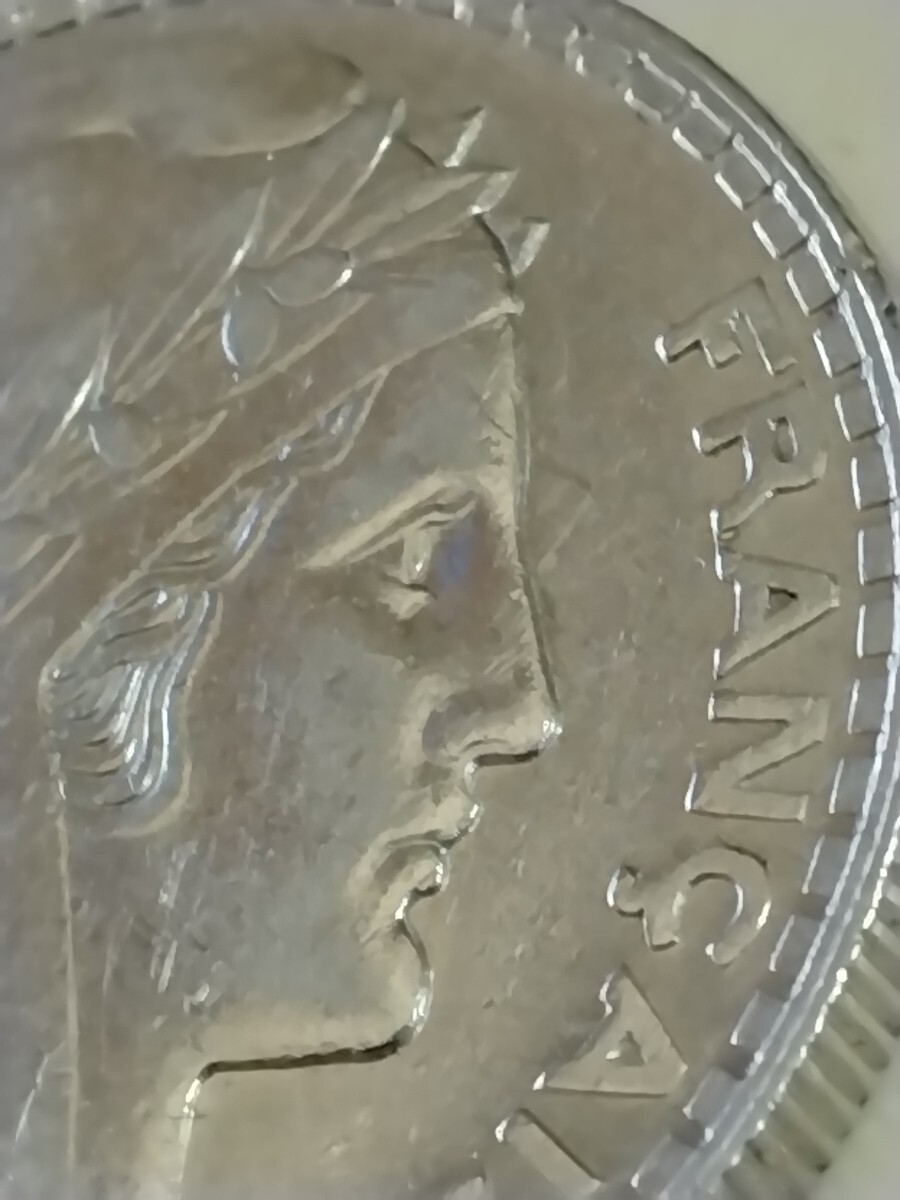 フランス 1933 20フラン銀貨_画像9