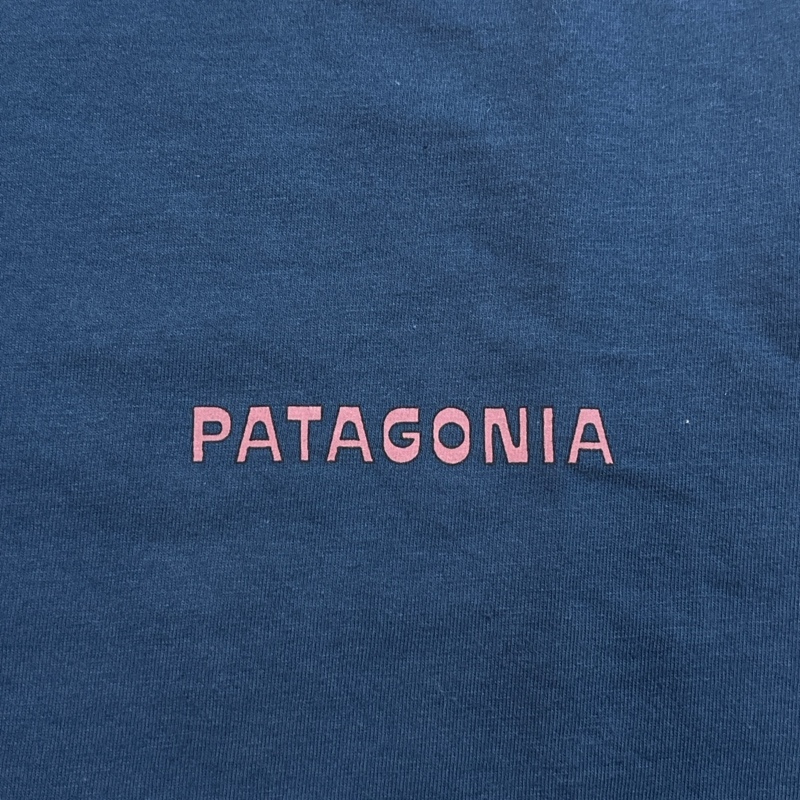 Patagonia/パタゴニア/M's Summit Swell Organic T-Shirt/メンズ サミットスウェル オーガニックTシャツ/ダークブルー/両面プリント/37671_画像5