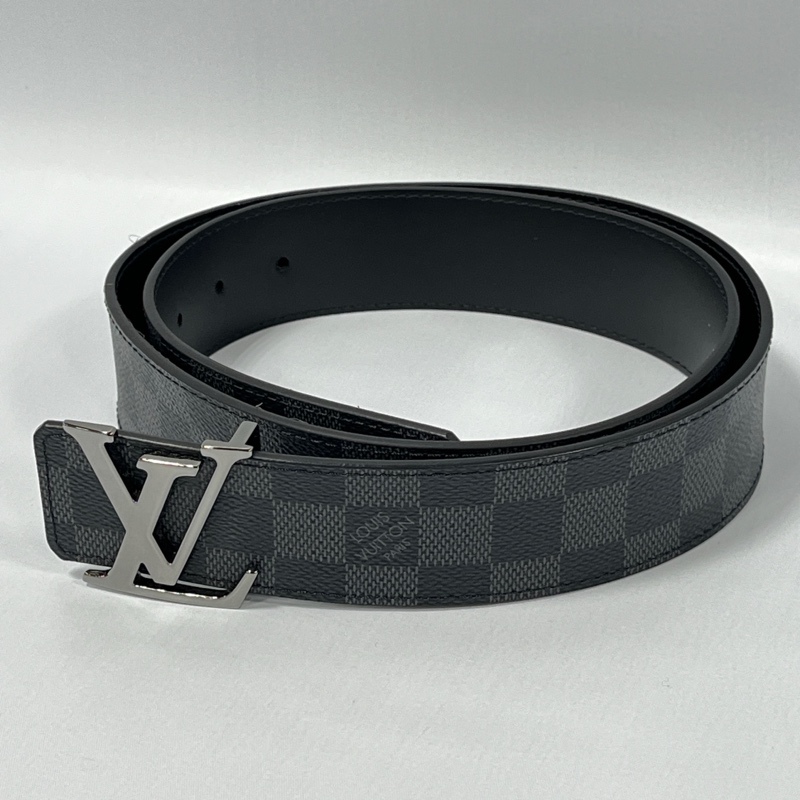 LOUIS VUITTON/ルイヴィトン/美品/M0213T/ダミエグラフィット/サンチュール/ベルト・LV イニシャル/40mm/リバーシブル/LVバックル/ 95/38の画像4