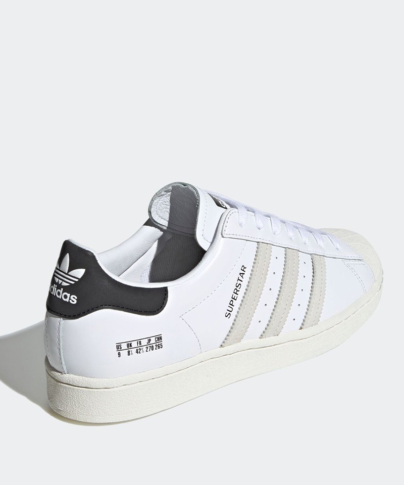 adidas Originals/アディダス オリジナルス/SUPERSTAR/スーパースター/FV2808/アッパーサイズプリントデザイン/27.0cm/スニーカー/ホワイト_画像1