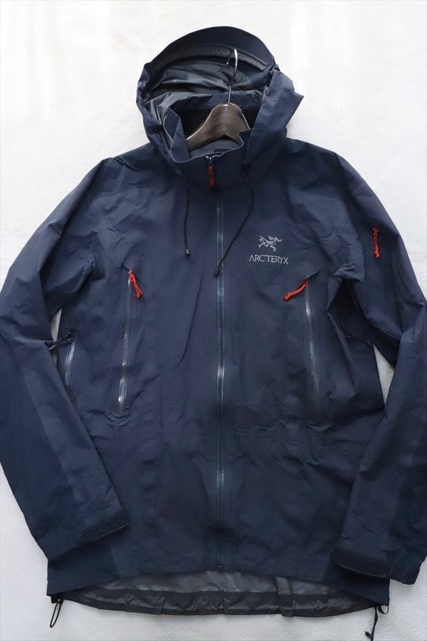 ARC'TERYX アークテリクス メンズ ゴアテックス ジャケット M ネイビーの画像1