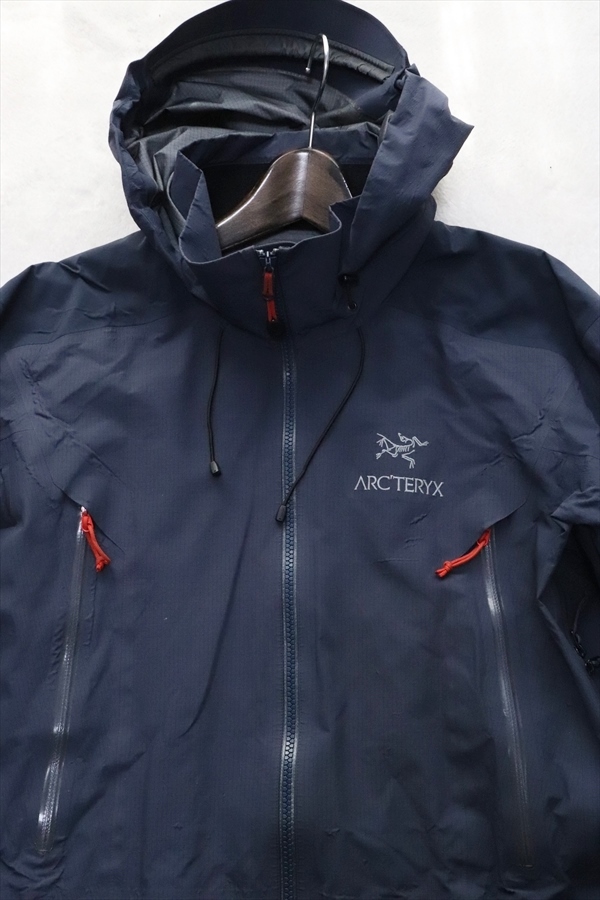 ARC'TERYX アークテリクス メンズ ゴアテックス ジャケット M ネイビーの画像2