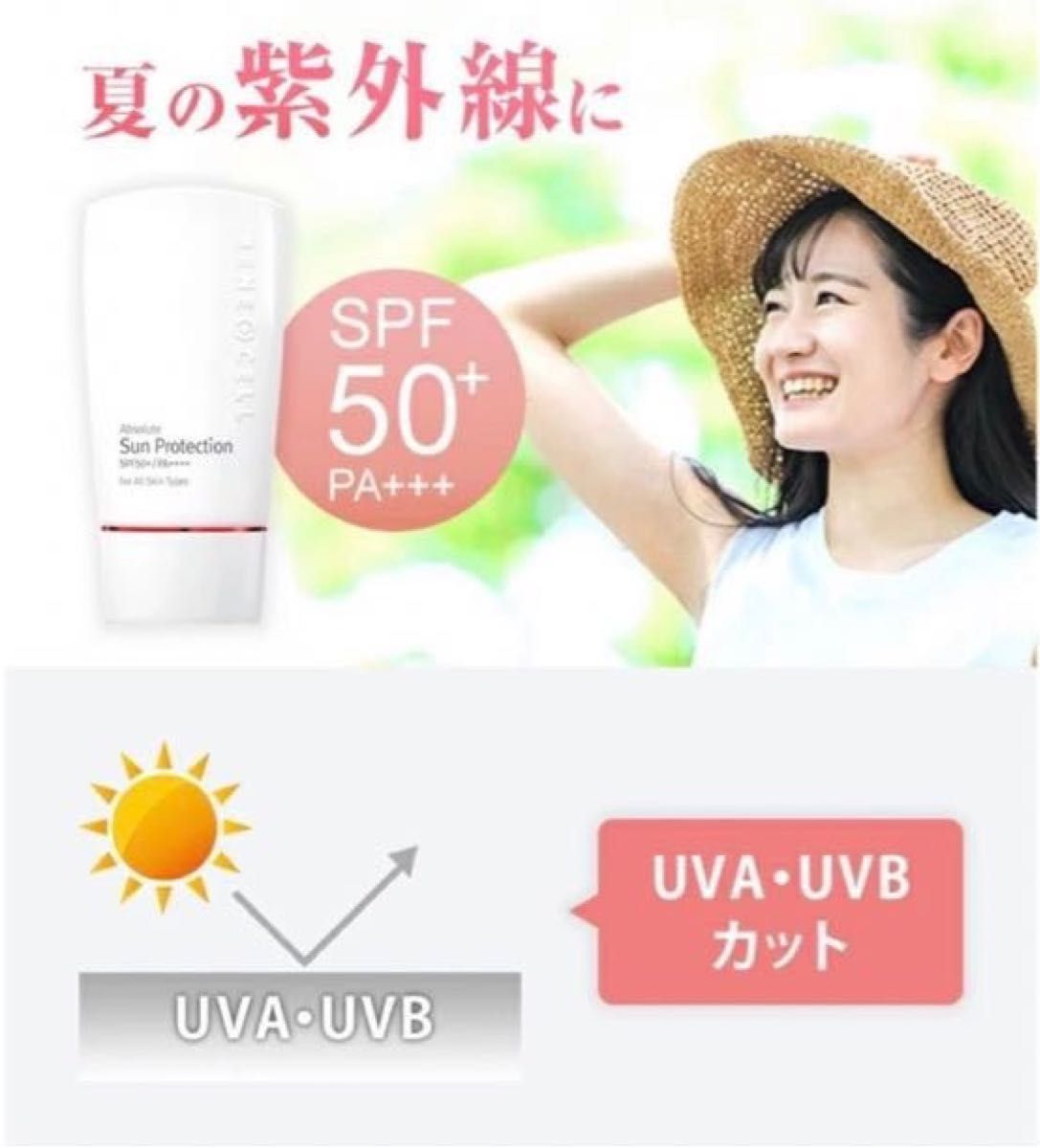 【新品未開封】ルネセル　日焼け止め50g 2点セット　 アブソルートシュプリームサンブロック　SPF50+/PA++++