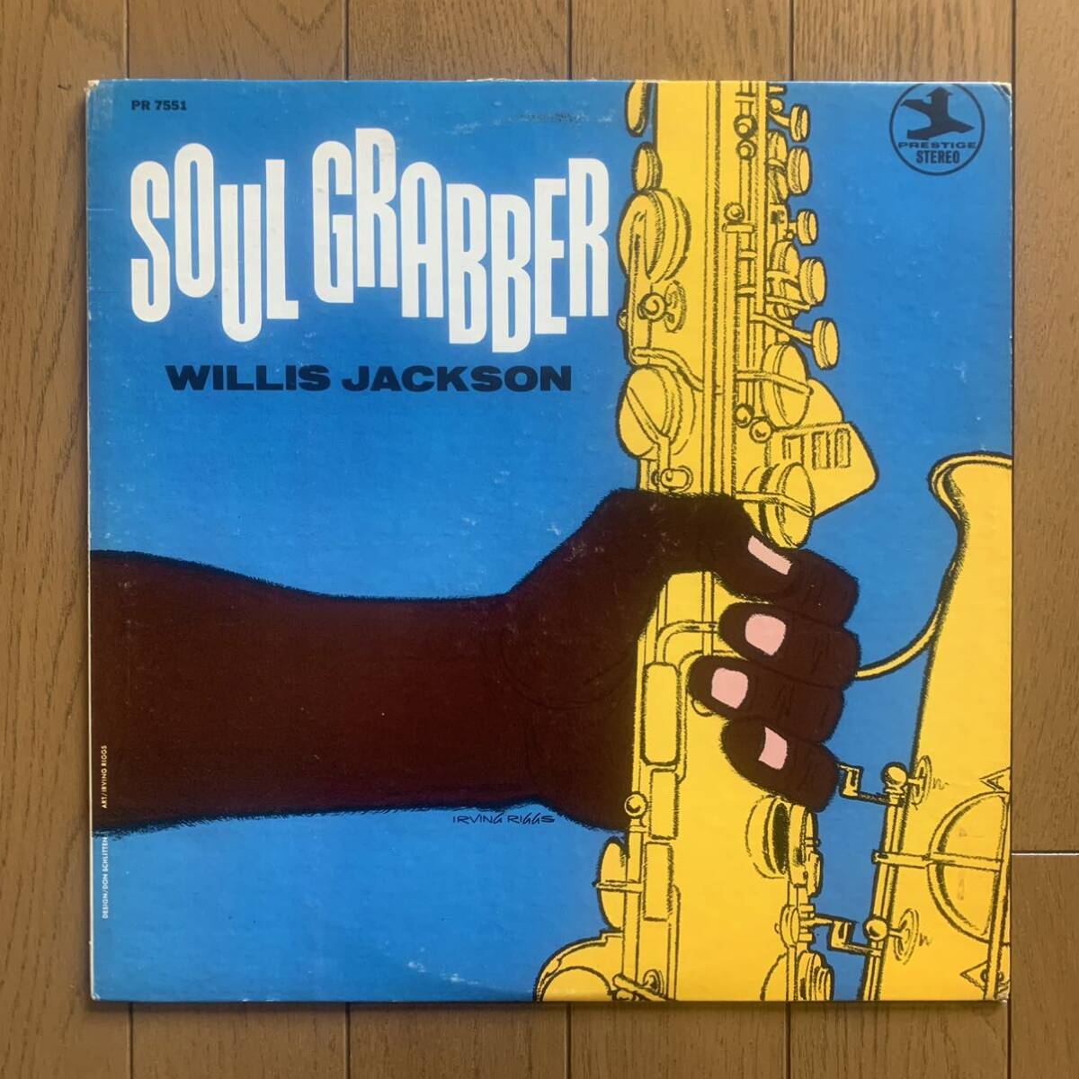 WILLIS JACKSON / SOUL GRABBER (PRESTIGE) VAN GELDER刻印_画像1