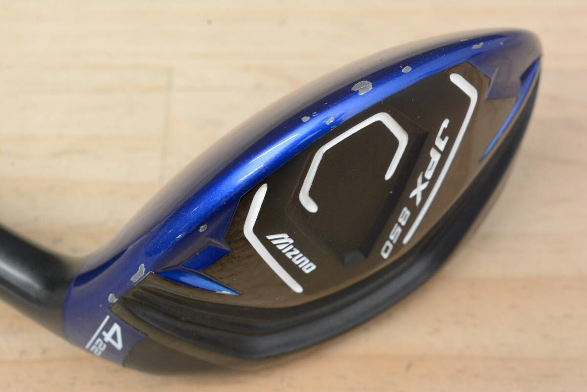 【程度良好 人気シリーズ】ミズノ MIZUNO JPX 850 ユーティリティ 4U 22° オロチ 55 フレックスSR 4UT UT4 U4 ハイブリッド DEMOシール有_画像5