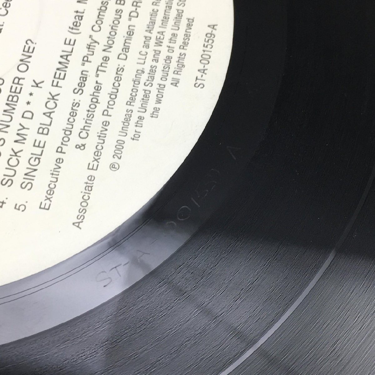 2枚組 LPレコード リル・キム LIL' KIM The Notorious KIM 92840-1 12インチ 輸入盤 2404LT079の画像5