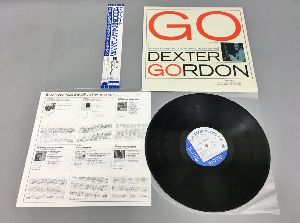 LPレコード Dexter Gordon Go! BLUE NOTE 84112 東芝 帯付き 美品 2404LO072_画像3
