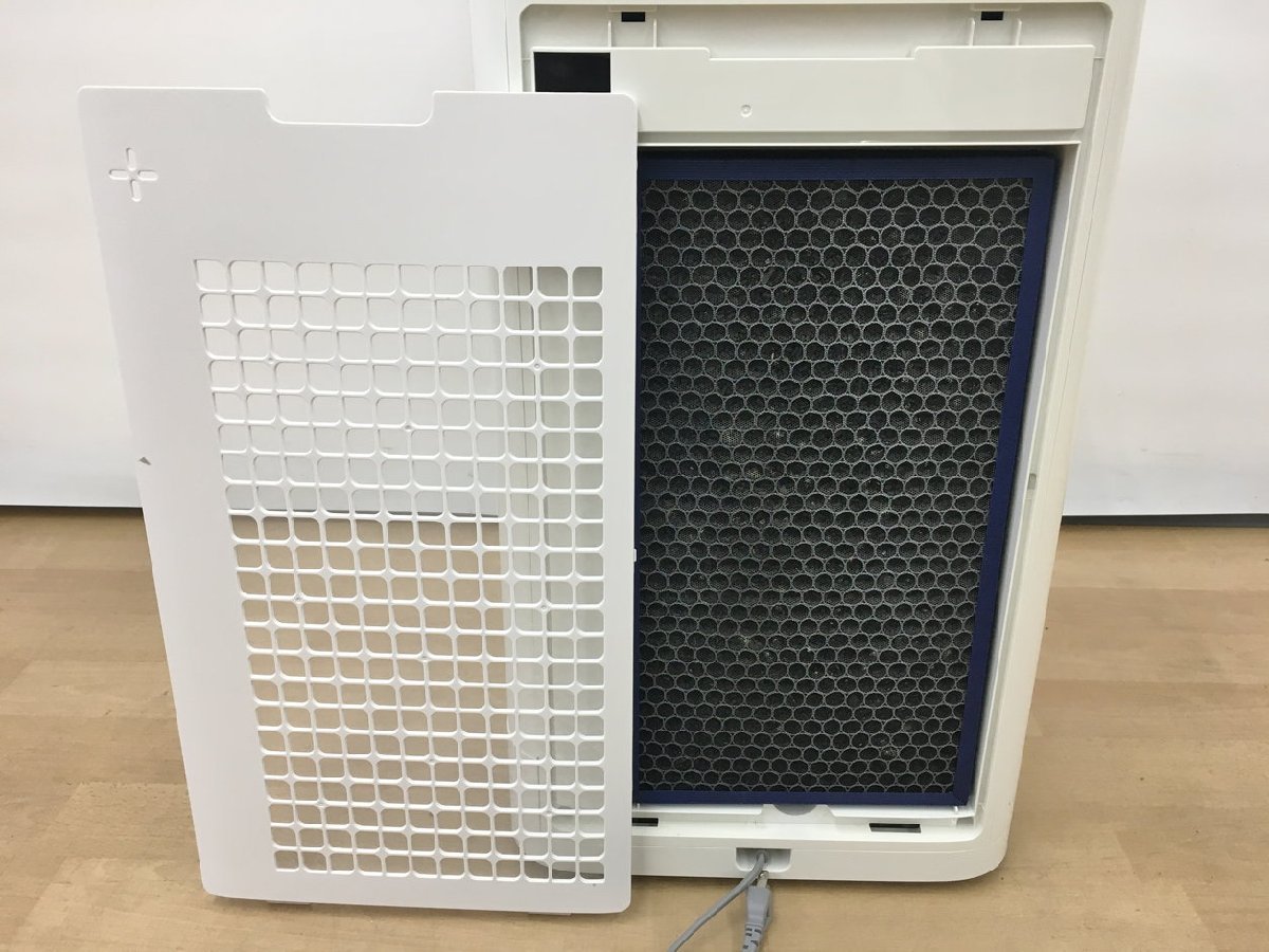 加湿空気清浄機 KI-GS50-W シャープ SHARP 2017年製 加湿機能：木造9畳洋室15畳 2401LS051の画像7