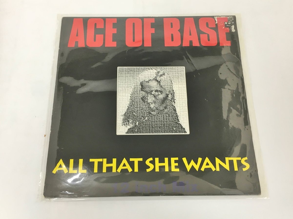 LPレコード エイス・オブ・ベイス Ace Of Base All That She Wants MRCX 122517 12インチ 輸入盤 2404LT062の画像1