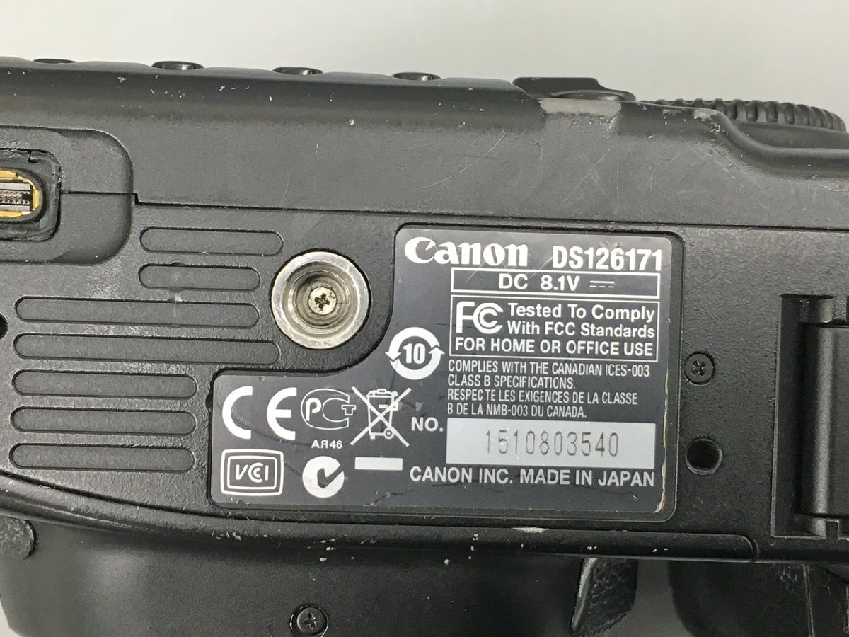 キヤノン CANON EOS 40D DS126171 デジタル一眼レフカメラ ZOOM LENS EF-S 18-55mm F:3.5-5.6 IS ジャンク 2404LS038の画像5
