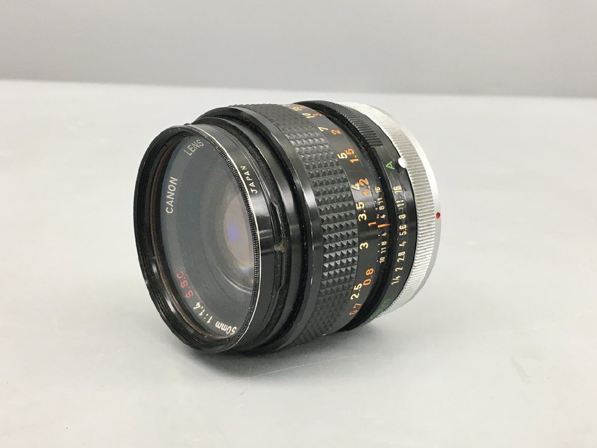  Canon CANON camera lens LENS FD 50mm F:1.4 S.S.C Junk 2404LS032