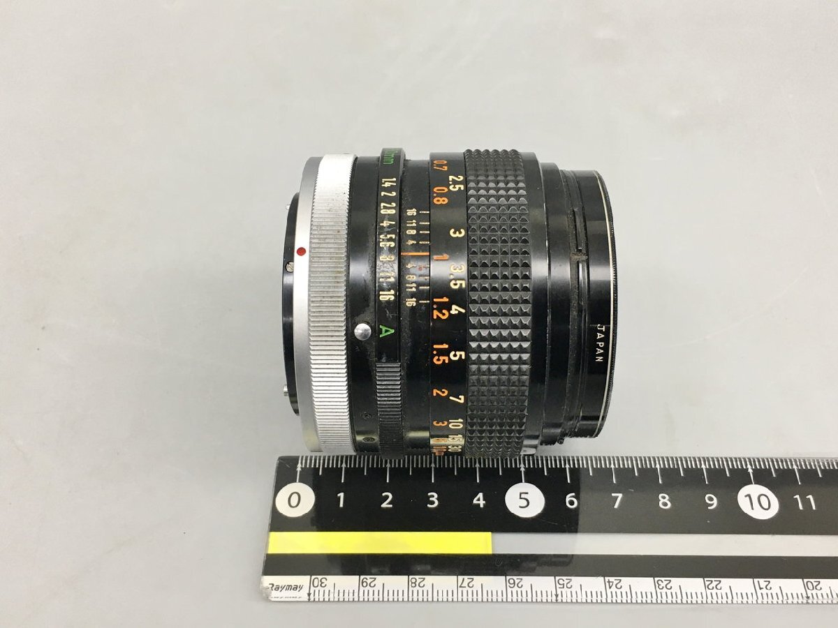  Canon CANON camera lens LENS FD 50mm F:1.4 S.S.C Junk 2404LS032