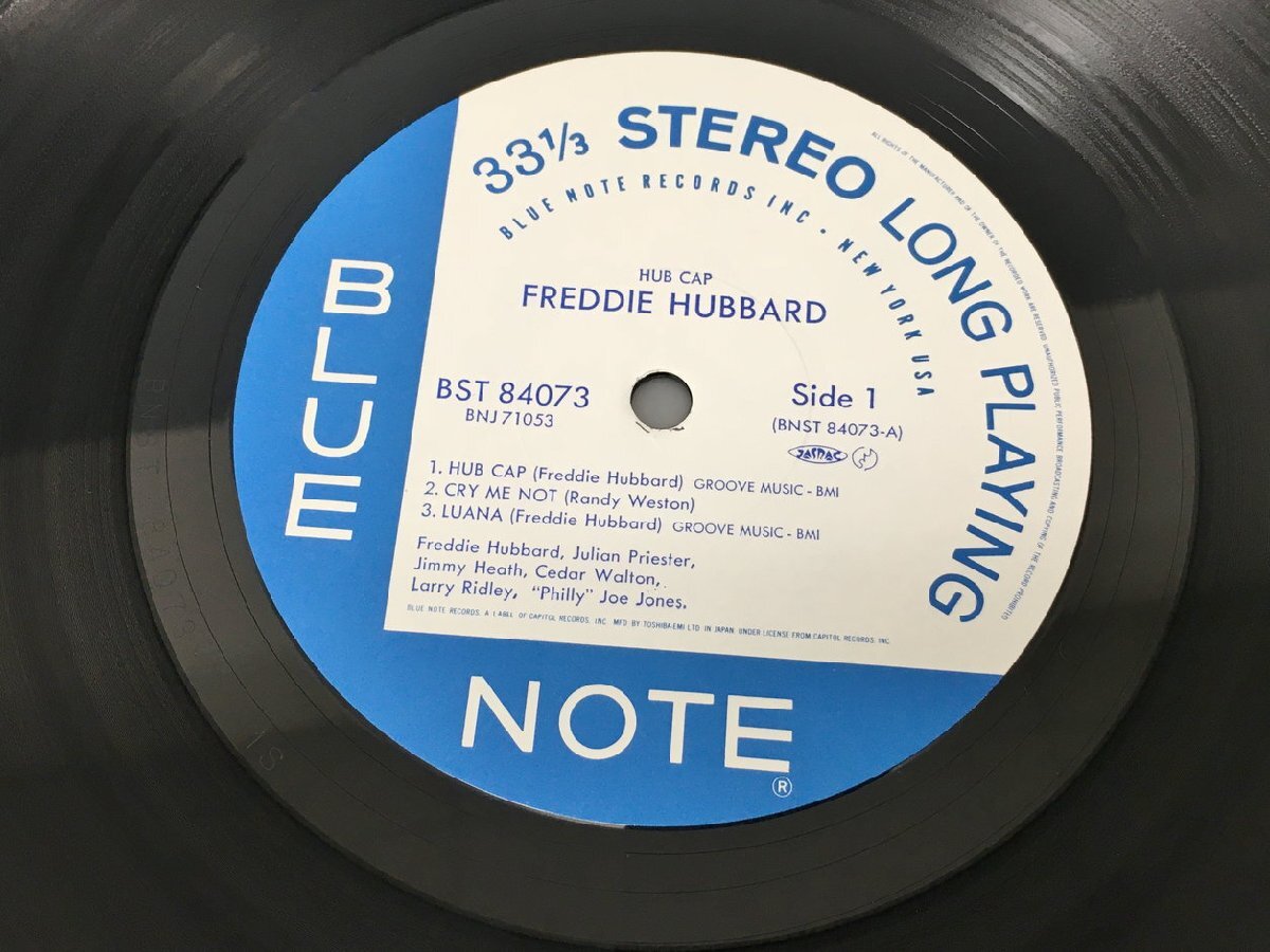 LPレコード Freddie Hubbard Hub Cap BLUE NOTE 84073 東芝 帯付き 美品 2404LO082の画像4