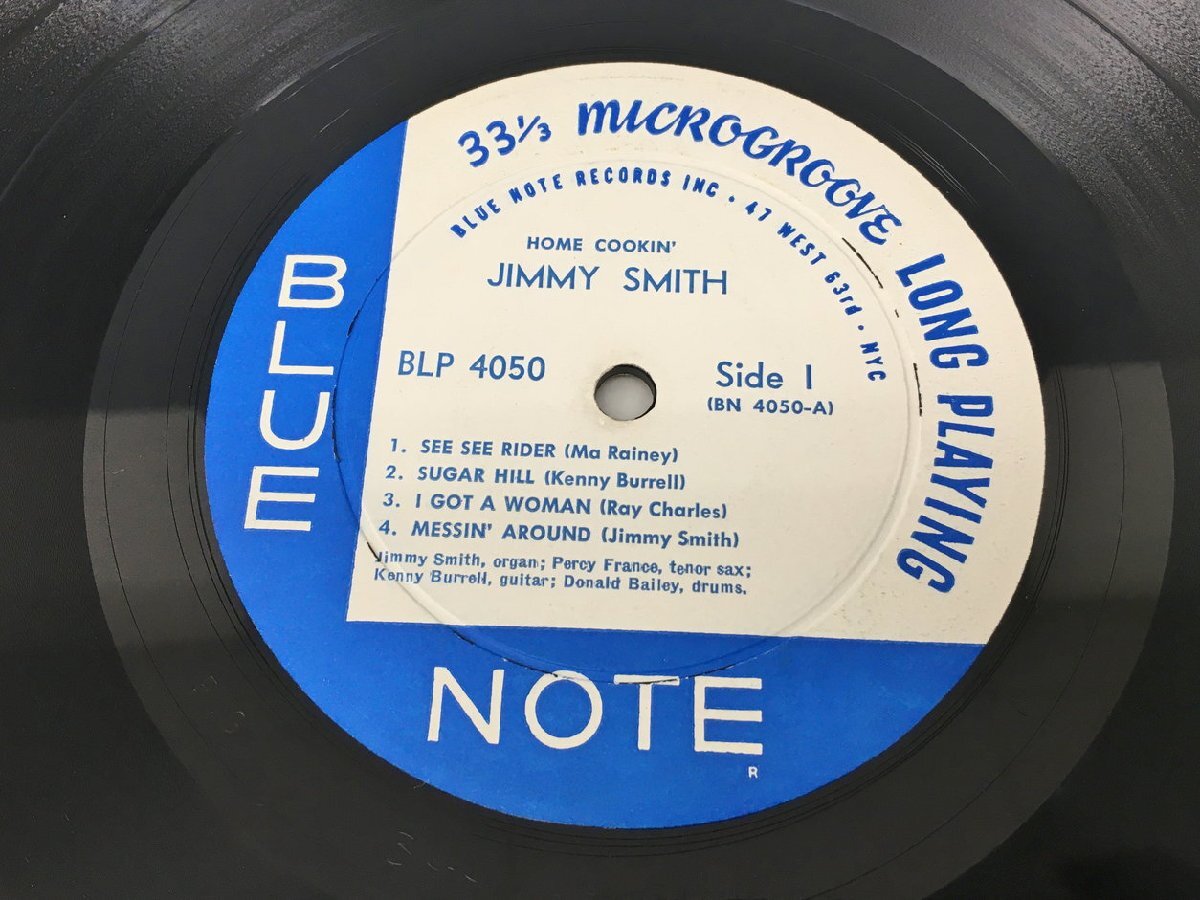 LPレコード JIMMY SMITH Home Cookin' BLUE NOTE 4050 2404LO087の画像4