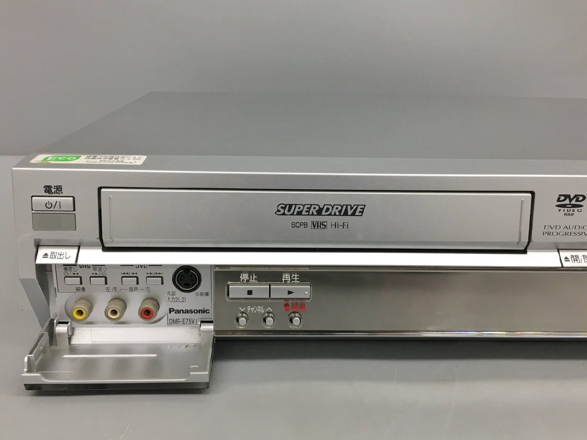 DVD video recorder DMR-E75V Panasonic Panasonic VHS video recording dubbing 2404LR034