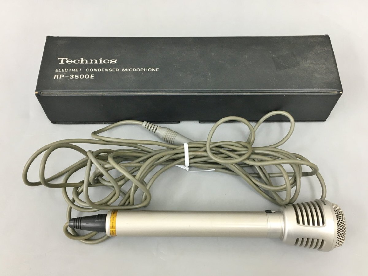  Technics Technics микрофон RP-3500E конденсаторный микрофон Junk 2403LT247