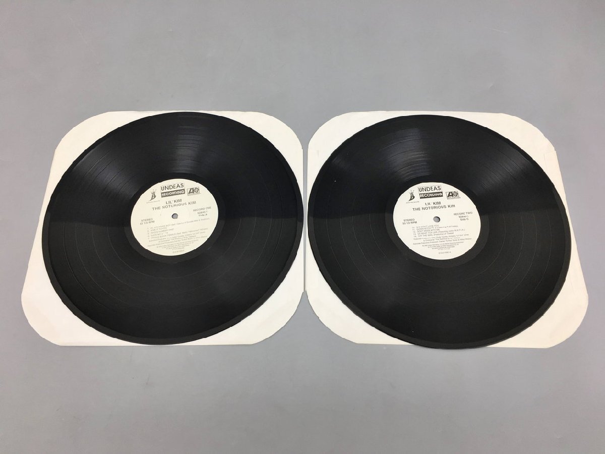 2枚組 LPレコード リル・キム LIL' KIM The Notorious KIM 92840-1 12インチ 輸入盤 2404LT079の画像6