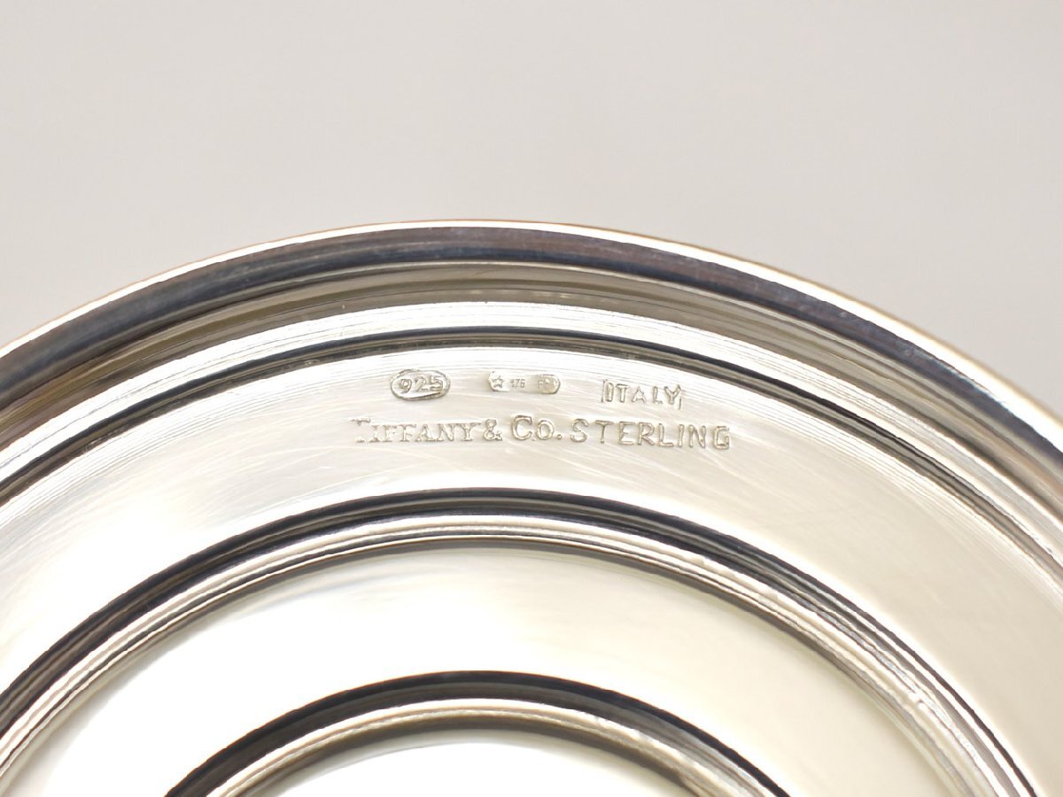 ティファニー 銀製品 ボトルコースター スターリングシルバー 925 イタリア製 → 2404LS065の画像5