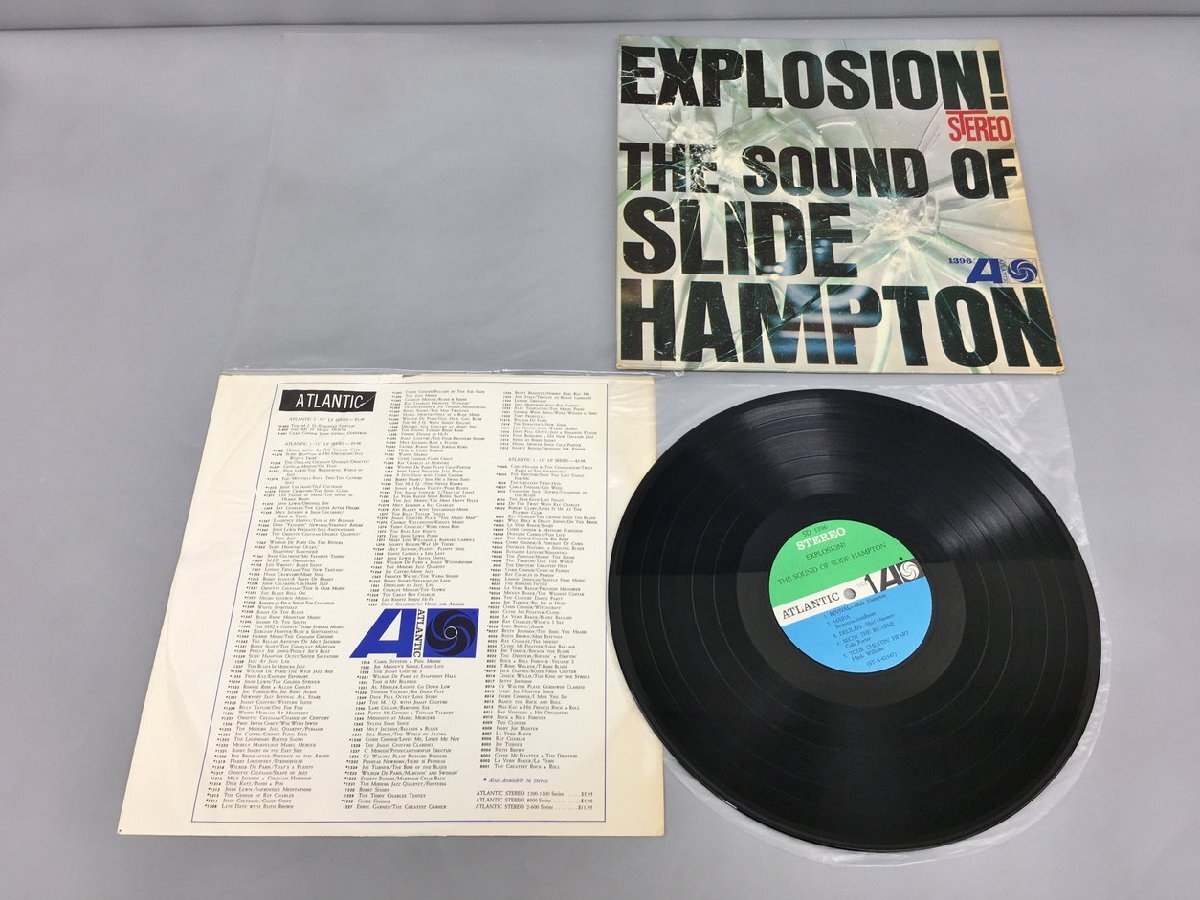 LPレコード EXPLOSION！ THE SOUND OF SLIDE HAMPTON ATLANTIC 1396 2404LO181_画像3