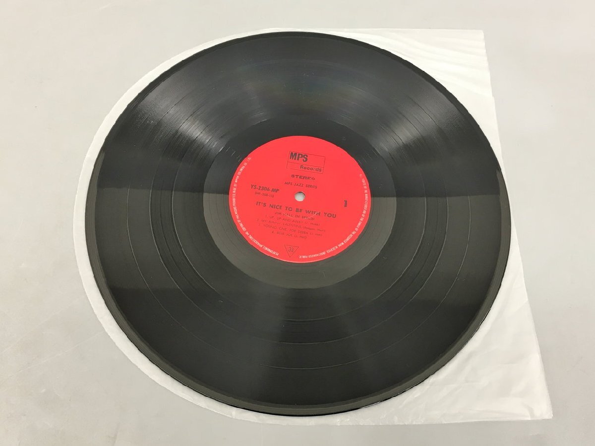 LPレコード Jim Hall It's Nice To Be With You MPS RECORDS YS-2306-MP 2404LO187_画像6
