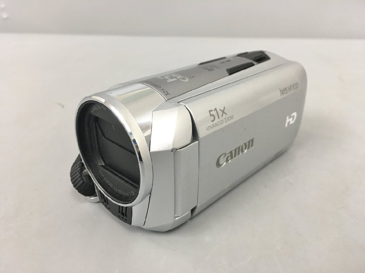 キヤノン CANON ビデオカメラ iVIS HF R30 充電器 ACアダプタ欠品 ジャンク 2404LR153_画像2