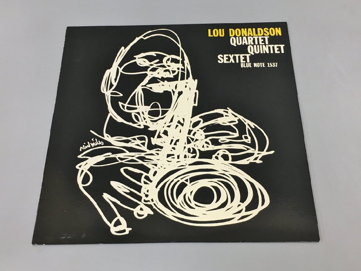 LPレコード Lou Donaldson Quartet Quintet Sextet BLUE NOTE BLP1537 2404LO235_画像1