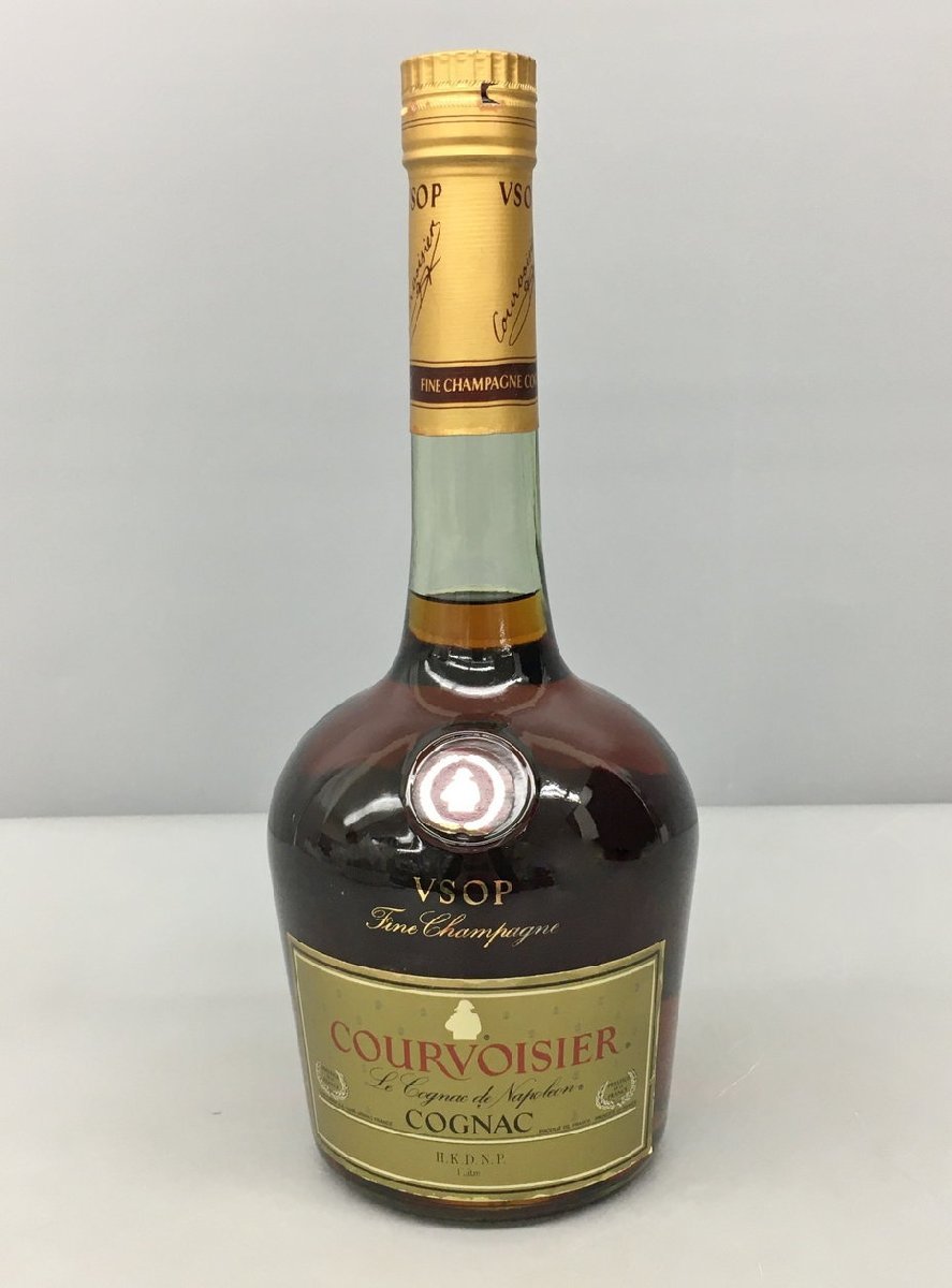 クルボアジェ Courvoisier コニャックブランデー 1000ml フランス V.S.O.P. 未開栓 2403LR033の画像1