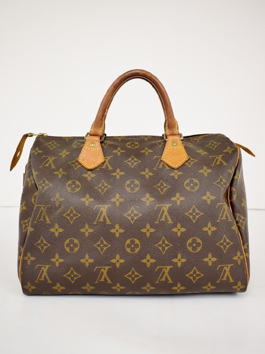 ルイヴィトン ボストンバッグ モノグラム スピーディ30 M41526 TH1001 LOUISVUITTON 鍵欠品 現状品 → 2404LM007_画像2