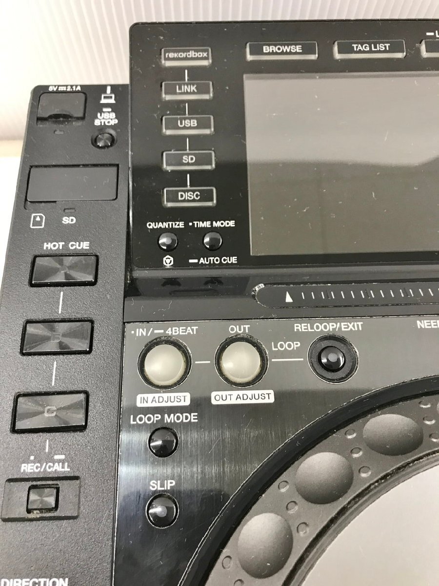 パイオニア Pioneer DJマルチプレーヤー CDJ-2000NXS 2015年製 音響機材 ターンテーブル 箱付き ジャンク → 2403LS904_画像5