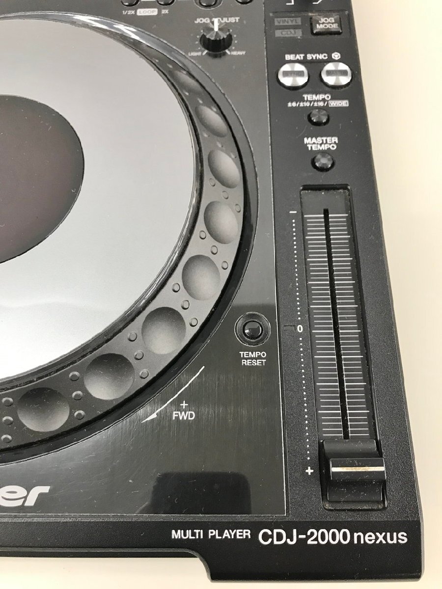 パイオニア Pioneer DJマルチプレーヤー CDJ-2000NXS 2015年製 音響機材 ターンテーブル 箱付き ジャンク → 2403LS904_画像6