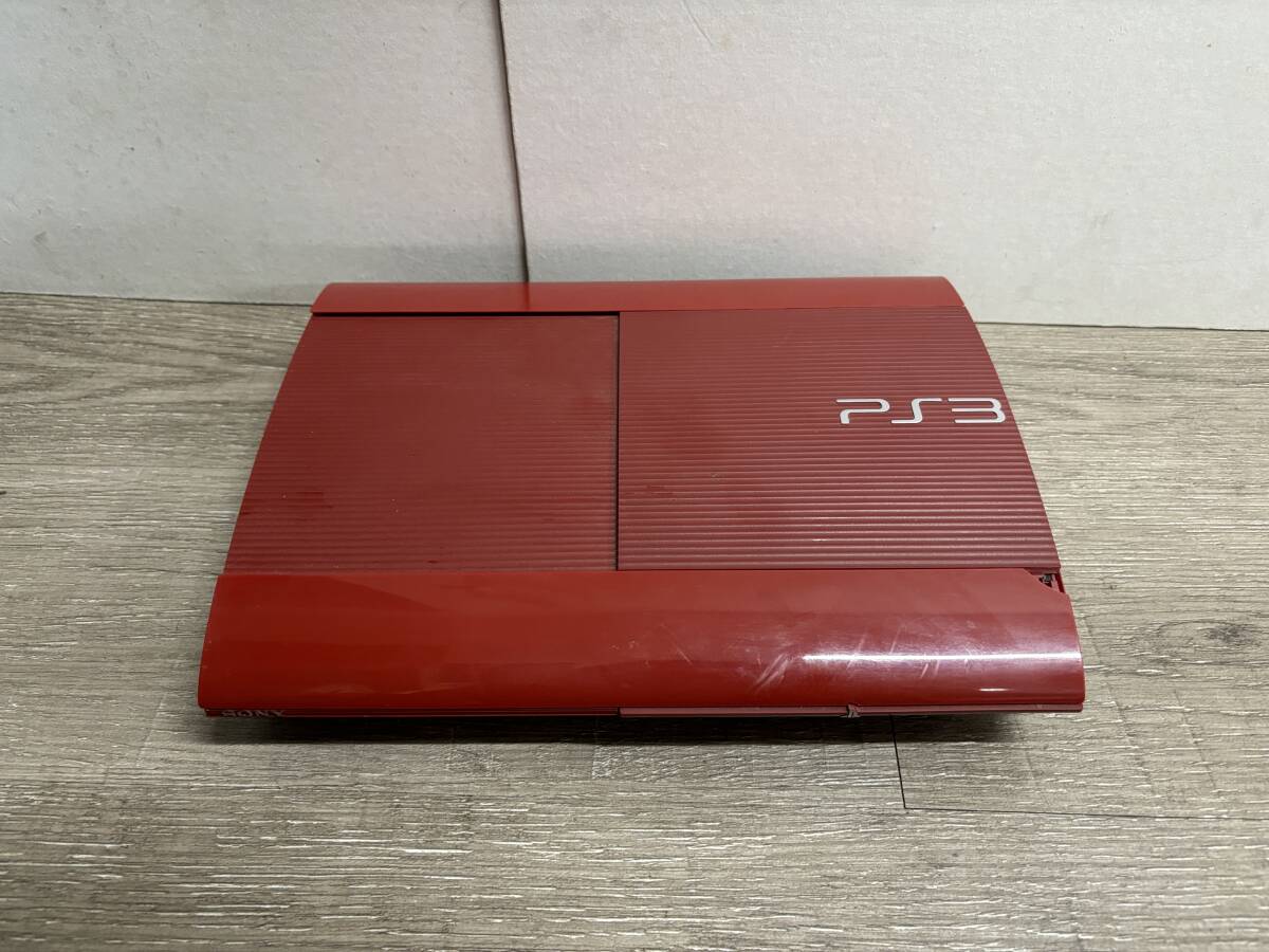 ☆ PS3 ☆ プレイステーション3 CECH-4000B 250GB ガーネットレッド 動作品 本体 コントローラー 付属 Playstation3 SONY 8968_画像6