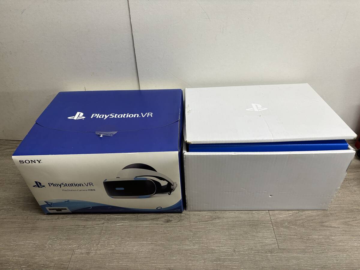 ☆ PSVR ☆ Playstation VR CUH-ZVR1 他 まとめ売り 未チェック ジャンク プレイステーション4 ヘッドセット プロセッサユニット_画像1