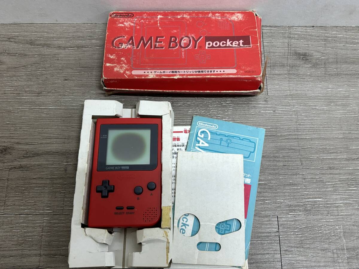 ☆ GB ☆ ゲームボーイ ポケット 他 4台 まとめ売り ジャンク 箱 説明書 付属 GAME BOY Nintendo ニンテンドー 任天堂 初代_画像8