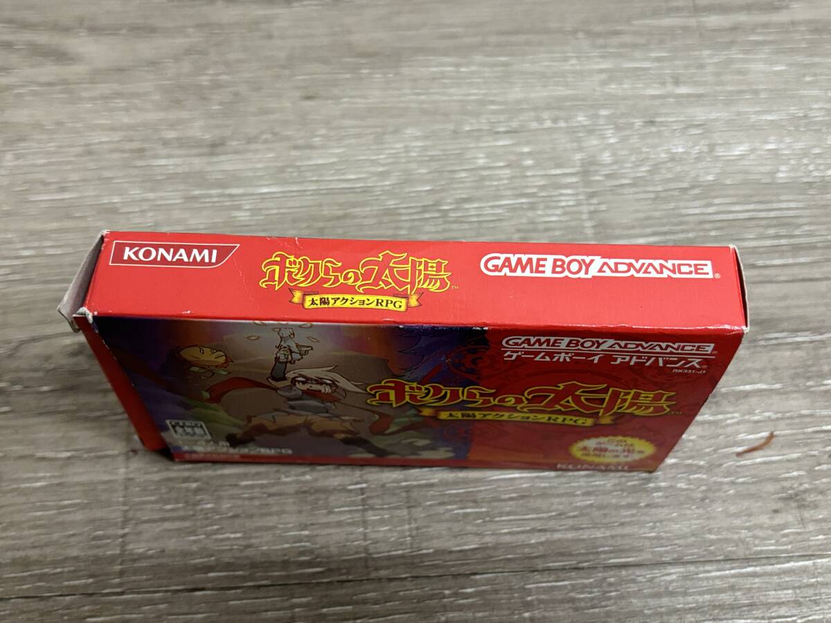 ☆ GBA ☆ ボクらの太陽 箱 説明書 付属 ゲームボーイアドバンス ソフト Nintendo 任天堂 太陽アクションRPG _画像9