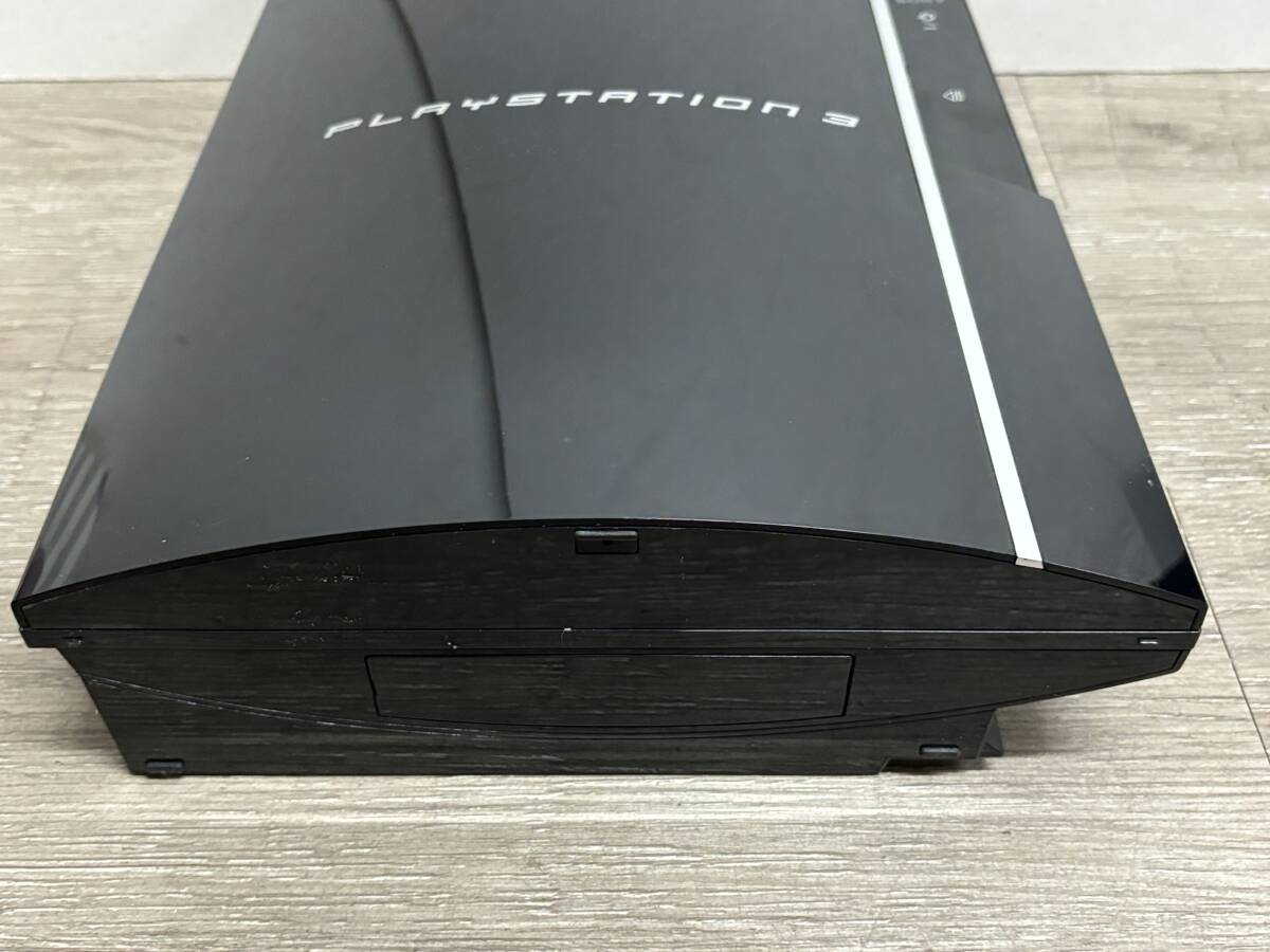 ☆ PS3 ☆ プレイステーション3 CECHL00 クリアブラック 動作品 本体 コントローラー 付属 Playstation3 SONY デュアルショック3 9064の画像4