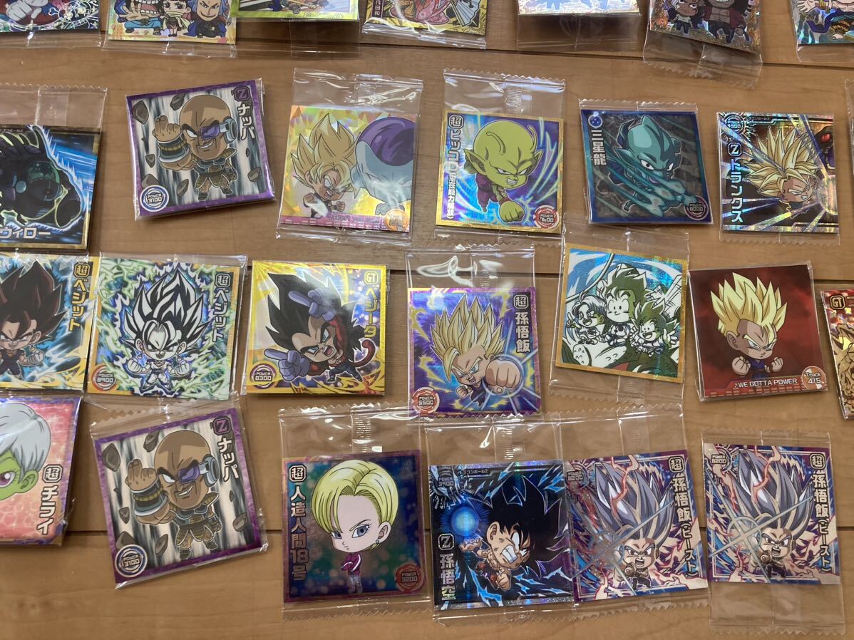 ドラゴンボール ワンピース レア含む ウエハース シール セット シークレットの画像6