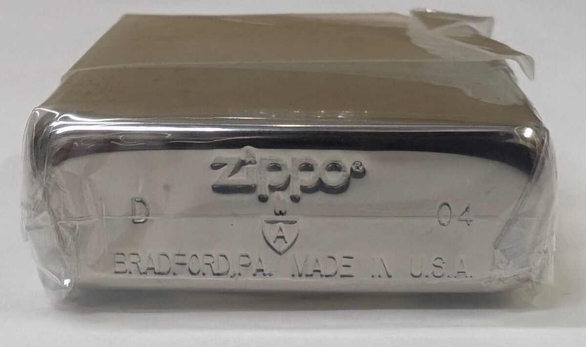 新品未使用 ZIPPO/ジッポライター アメリカ建国200周年記念コイン付 LIMITED EDITION Heavy Wall Armor Case シリアルNo.0081 ケネディー_画像5