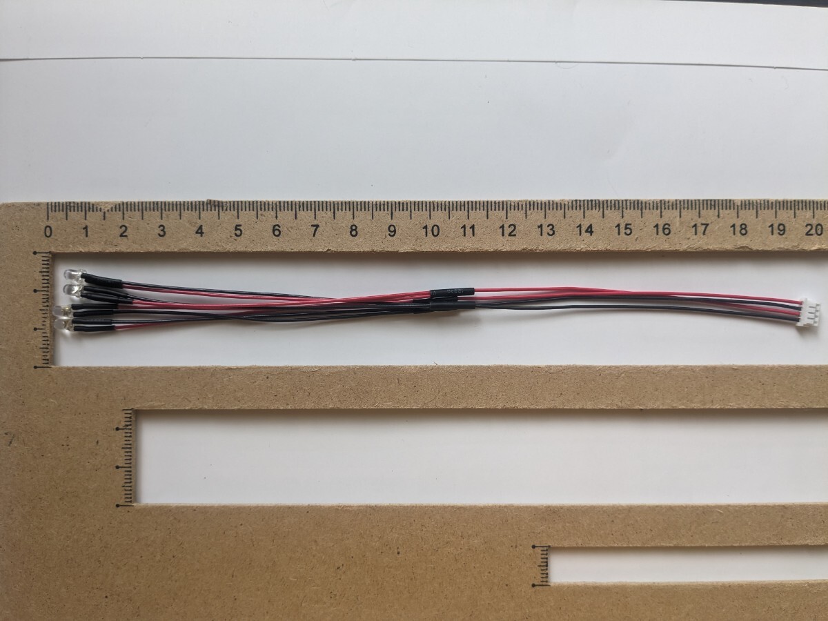 ミニッツ Mini-Z LEDライト　４LED　MZW429R同等品　送料無料　カラー変更　LED追加ok_画像1