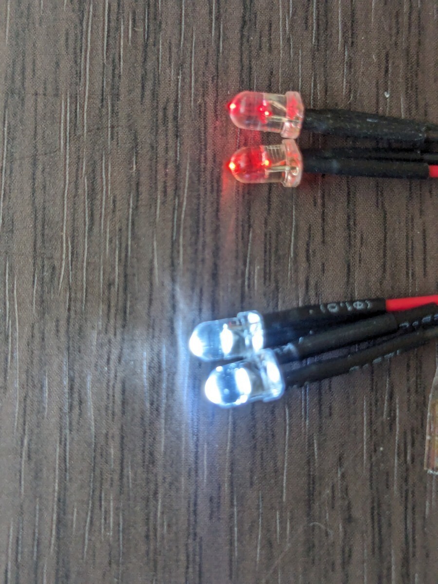 ミニッツ Mini-Z LEDライト　8LED　MZW429R同等品　送料無料　カラー変更　LED追加ok 送料無料 未使用_画像2